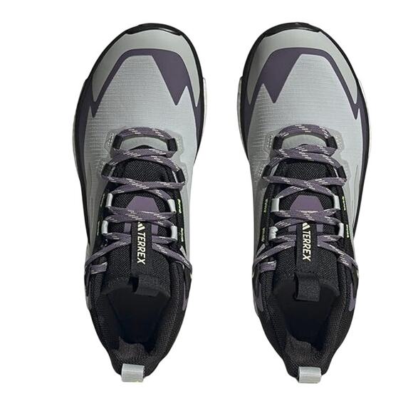 Adidas Womens Terrex Free Hiker 2 GTX Shoes US 10.5 Grey Purple Athletic WP NIB - Picture 2 of 13